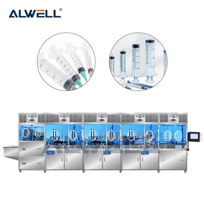 Mesin pengisi jarum suntik prefilled farmasi bersarang dengan presisi tinggi